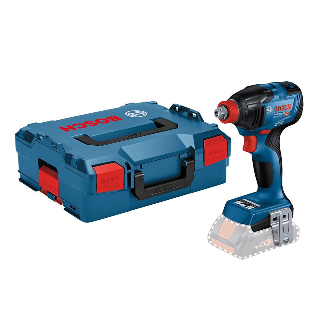 Bosch GDX 18V-210C Impact Driver/Wrench Body Only in L-BOXX + GCY 42 Module