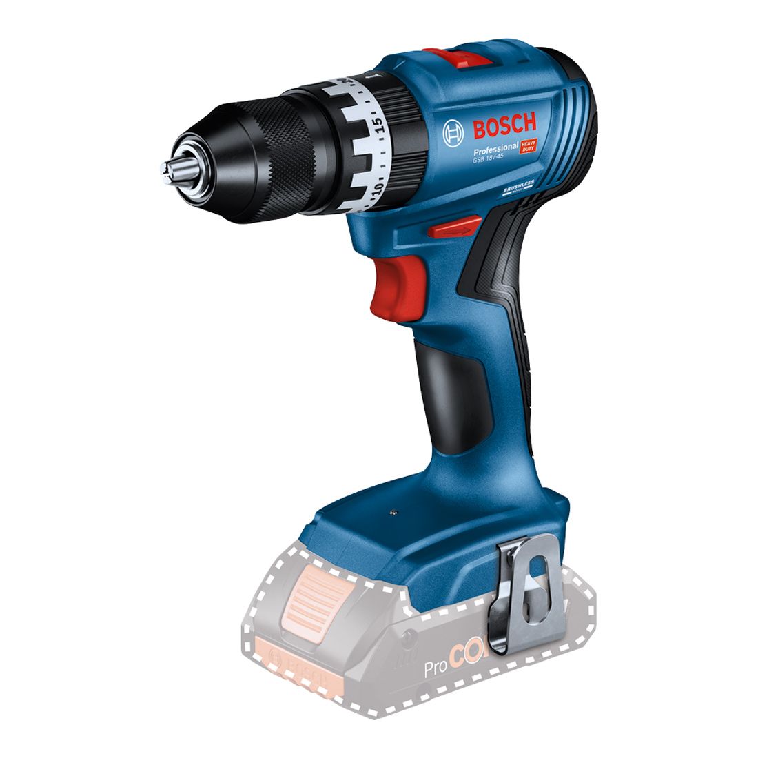 Bosch GSB 18V-45 Combi Drill, Body Only