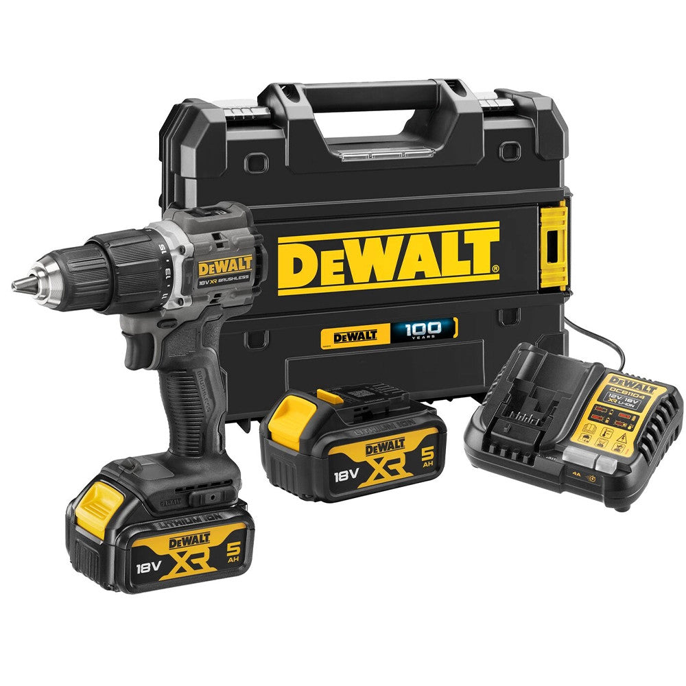 DeWalt DCD100P2T 100th Anniversary Combi Drill Kit