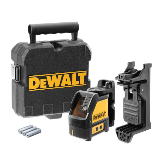 DeWalt DW088CG Green Beam Cross-Line Laser in Case